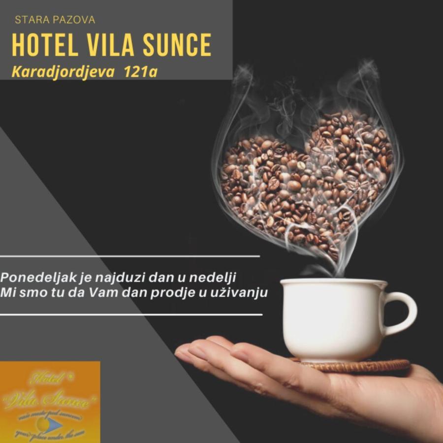Hotel Vila Sunce Стара-Пазова Экстерьер фото